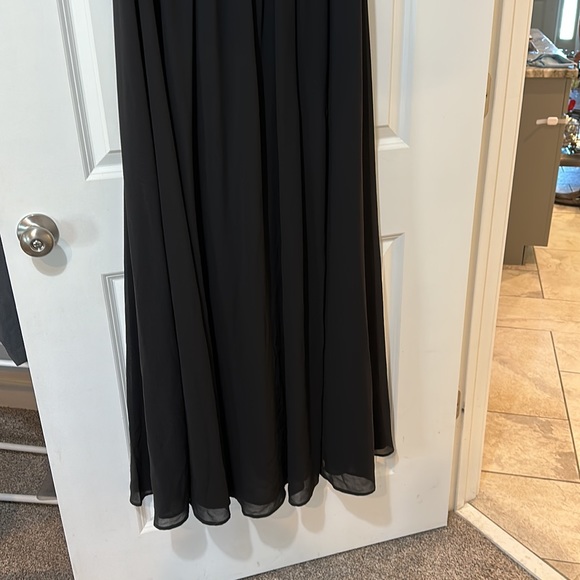 Lulu’s Thoughts of Hue formal maxi dress XL Black - Picture 5 of 5